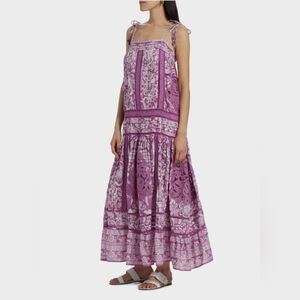 FARM Rio Sweet Garden Lilac Dress - L